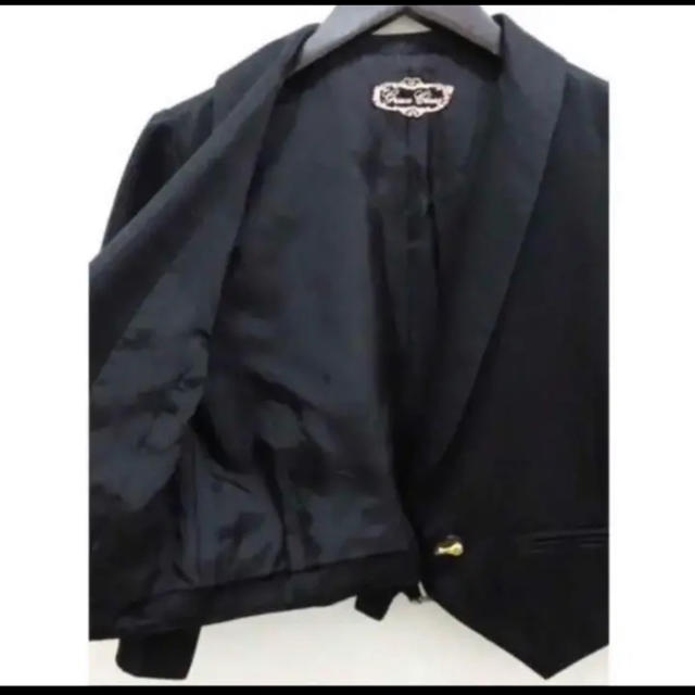 GRACE CONTINENTAL(グレースコンチネンタル)のグレースコンチネンタル ジャケット ブラック ドレス レディース フォーマル レディースのジャケット/アウター(ノーカラージャケット)の商品写真