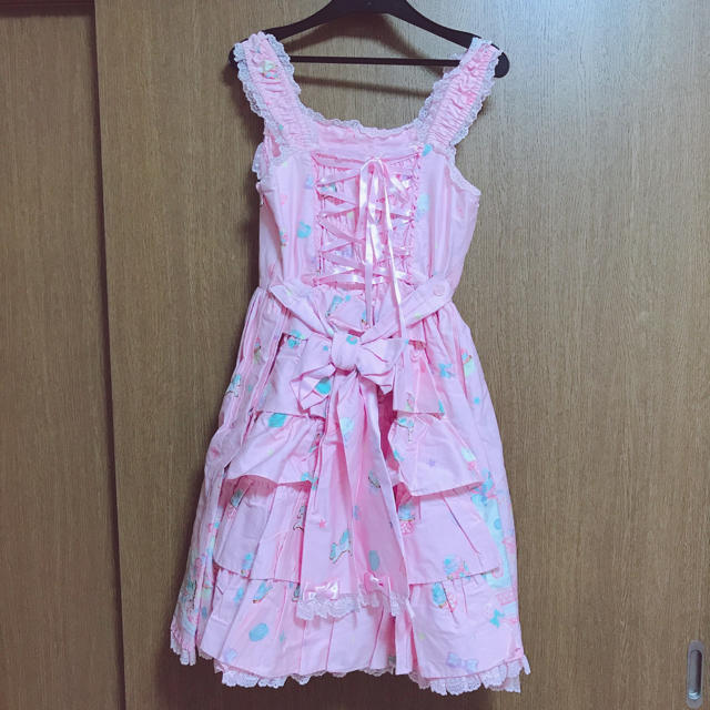 Angelic Pretty(アンジェリックプリティー)のAngelicprettyデコレーションドリームJSK レディースのワンピース(ひざ丈ワンピース)の商品写真