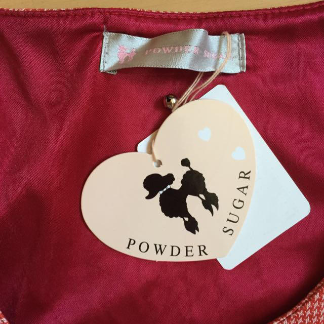 POWDER SUGAR(パウダーシュガー)のpowder sugarの服 レディースのワンピース(ひざ丈ワンピース)の商品写真