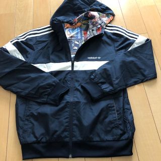 アディダス(adidas)のadidasナイロンリバーシブルJK(ナイロンジャケット)