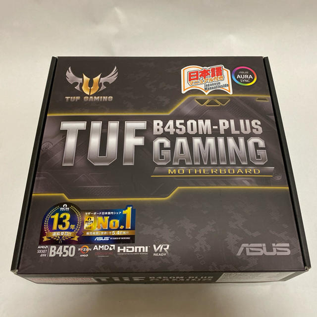 ASUS TUF B450M-PLUS GAMINGPCパーツ