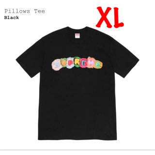 シュプリーム(Supreme)のSupreme Pillows Tee 黒　XL(Tシャツ/カットソー(半袖/袖なし))