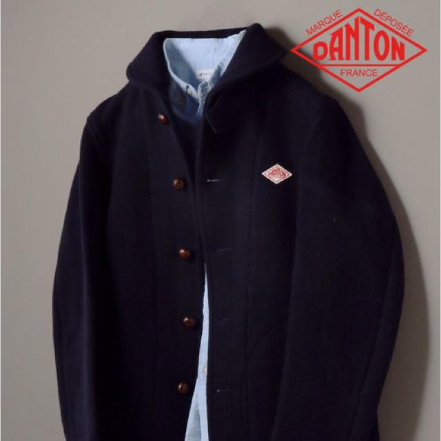 DANTON(ダントン)の【美品】Mサイズ　DANTON: ウールモッサ シングルジャケット メンズのジャケット/アウター(ダッフルコート)の商品写真