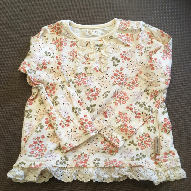 Biquette Club(ビケットクラブ)の95cm カットソー キッズ/ベビー/マタニティのキッズ服女の子用(90cm~)(Tシャツ/カットソー)の商品写真