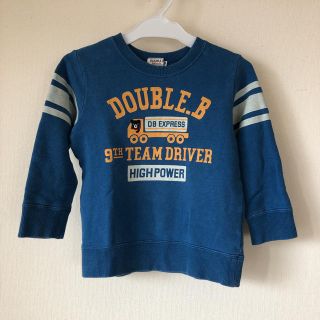 ダブルビー(DOUBLE.B)のミキハウス トレーナー（男児）100(Tシャツ/カットソー)