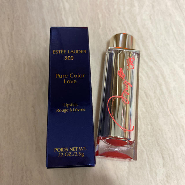 9/27まで値下げ！Estee Lauder×TWICEサイン入リップ《ジヒョ》