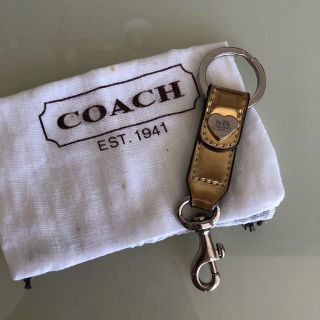 コーチ(COACH)のコーチ★ キーリング　ゴールド(キーホルダー)