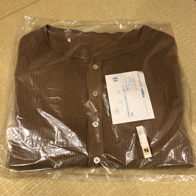 L'Appartement DEUXIEME CLASSE(アパルトモンドゥーズィエムクラス)のAMERICANA THERMAL BACK HENLEY NECK レディースのトップス(カットソー(長袖/七分))の商品写真