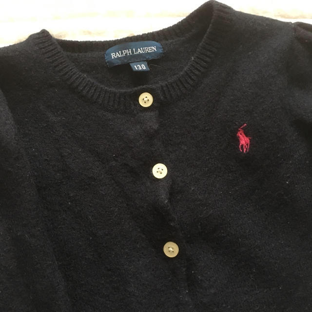 Ralph Lauren(ラルフローレン)のラルフローレン カーディガン キッズ/ベビー/マタニティのキッズ服女の子用(90cm~)(カーディガン)の商品写真