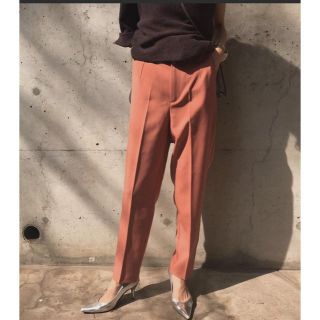 アメリヴィンテージ(Ameri VINTAGE)のアメリ CLASSIC TAPERED PANTS ピンク(カジュアルパンツ)