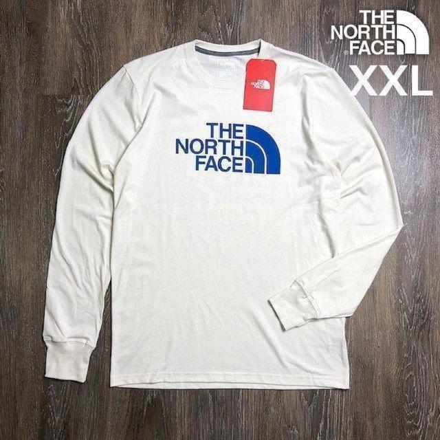 THE NORTH FACE(ザノースフェイス)のノースフェイス L/S 長袖 Tシャツ(XXL)アイボリー 180902 メンズのトップス(Tシャツ/カットソー(七分/長袖))の商品写真