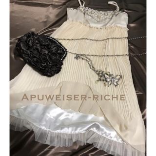 アプワイザーリッシェ(Apuweiser-riche)の▫️ Apuweiser-riche ドレス(ミディアムドレス)