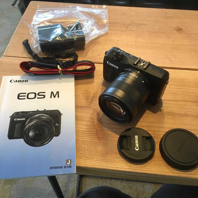 ミラーレス一眼eos m ズームレンズセット 美品