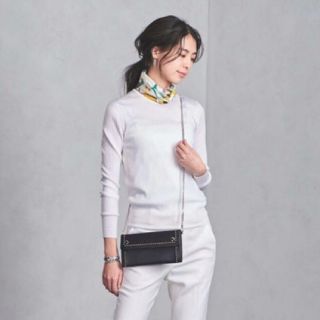 ユナイテッドアローズ(UNITED ARROWS)のきいちゃん様専用♦定価1.6万円♦UWSC リブクルーネックニット(ニット/セーター)