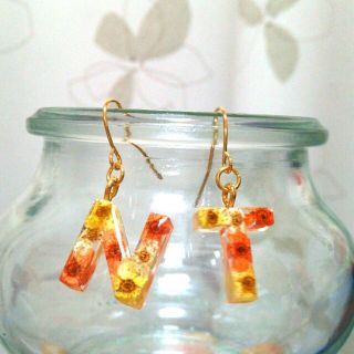 大人気♪イニシャルピアス(オーダーメイド)