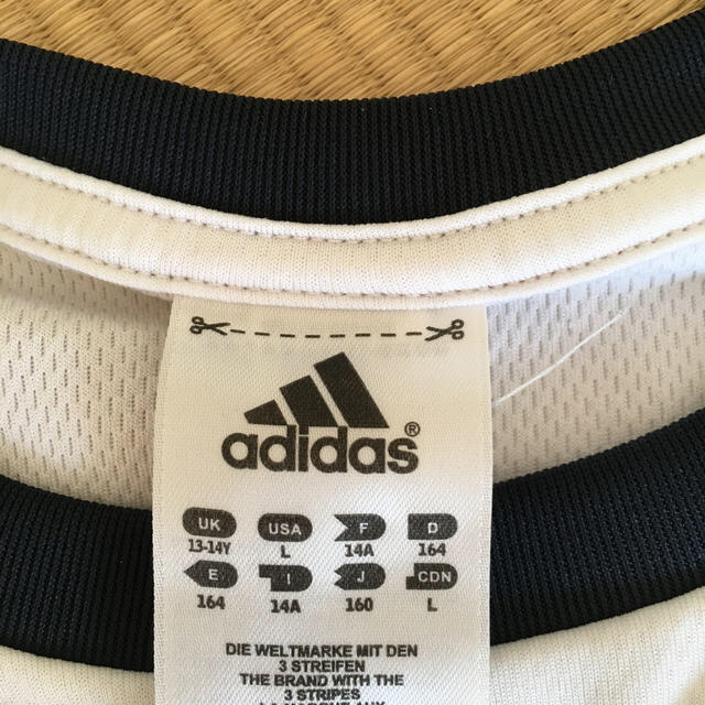 adidas(アディダス)のアディダス　長袖　Tシャツ　スポーツ　150〜165 キッズ/ベビー/マタニティのキッズ服男の子用(90cm~)(Tシャツ/カットソー)の商品写真