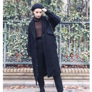 マウジー(moussy)のMOUSSY ロングウールコート(ロングコート)