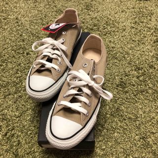 コンバース(CONVERSE)のコンバース ベージュ 24.0(スニーカー)