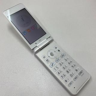 キョウセラ(京セラ)の【M】 au KYF31 ホワイト(携帯電話本体)