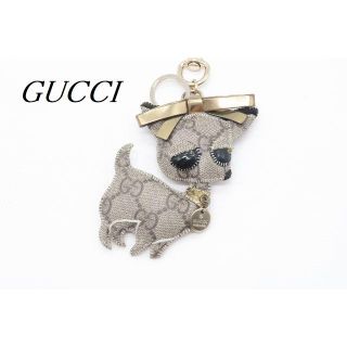 グッチ(Gucci)のBOA様専用 R987 GUCCI グッチ チワワ キーホルダー 犬(キーホルダー)