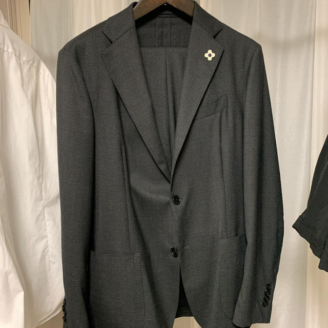 贅沢品 - YORK NEW BARNEYS LARDINI スーツ easy セットアップ 贅沢品 - YORK NEW BARNEYS LARDINI スーツ easy セットアップ