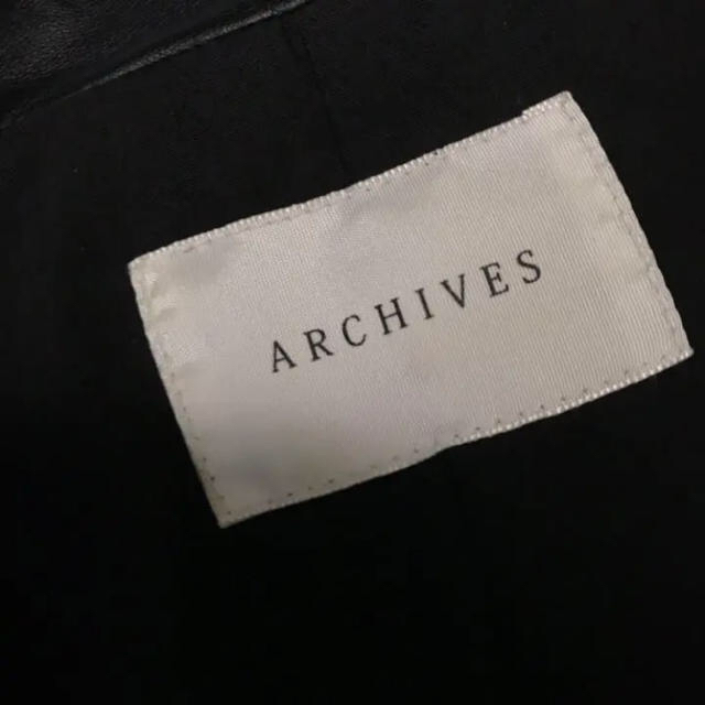 archives(アルシーヴ)のライダースジャケット archives レディースのジャケット/アウター(ライダースジャケット)の商品写真