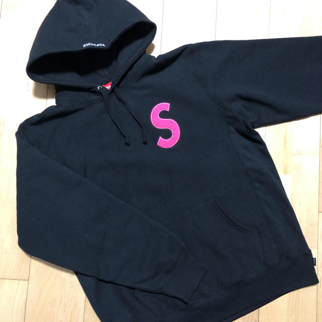 Supreme S logo hooded sweatshirt 19aw