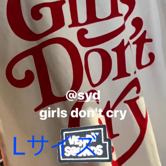GDC - 【L】girls don't cry × syd シークレット Tシャツの通販 by ...