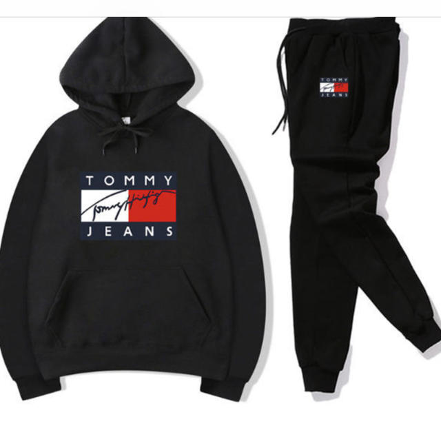 tommy パーカー　セットアップ | フリマアプリ ラクマ