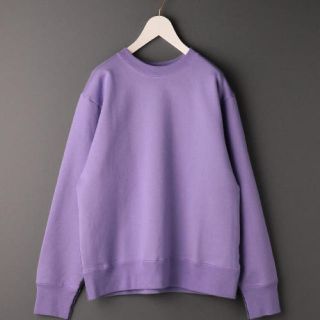 ビューティアンドユースユナイテッドアローズ(BEAUTY&YOUTH UNITED ARROWS)の美品　roku COLOR/LOCKスウェット　パープル(トレーナー/スウェット)