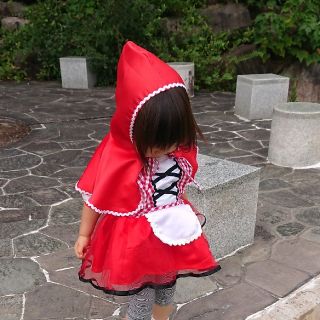 【ハロウィン】ベビー童話コスプレセット【赤ずきんちゃん】(衣装)