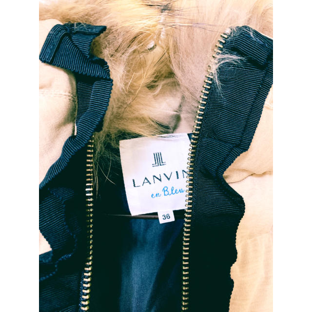 LANVIN en Bleu(ランバンオンブルー)のLANVIN en Bleu ダウンコート レディースのジャケット/アウター(ダウンコート)の商品写真