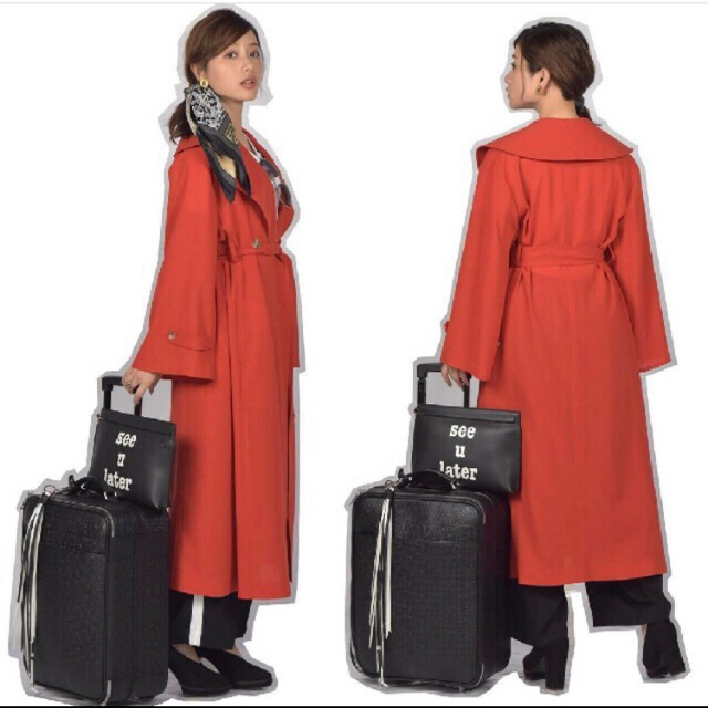 石原さとみさん着用 emmi atelier ライトダブルコート 石原さとみさん着用 emmi atelier ライトダブルコート