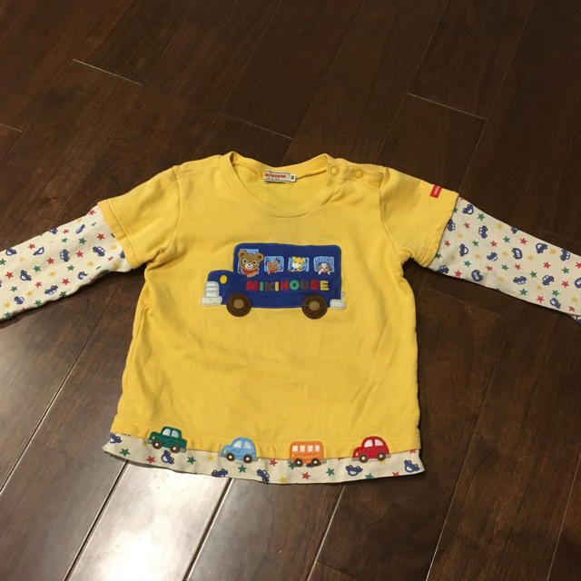 mikihouse(ミキハウス)のミキハウス ロンT キッズ/ベビー/マタニティのキッズ服男の子用(90cm~)(Tシャツ/カットソー)の商品写真