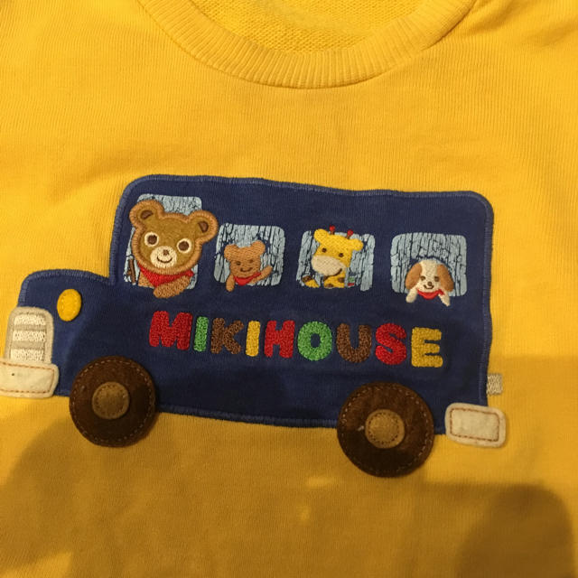 mikihouse(ミキハウス)のミキハウス ロンT キッズ/ベビー/マタニティのキッズ服男の子用(90cm~)(Tシャツ/カットソー)の商品写真