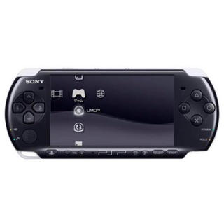 プレイステーションポータブル(PlayStation Portable)のPSP プレイステーション・ポータブル　ピアノ・ブラック(PSP-3000PB)(家庭用ゲーム機本体)