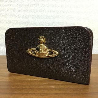 ヴィヴィアンウエストウッド(Vivienne Westwood)のヴィヴィアン ウェストウッド  ラウンドファスナー マルチケース ブラウン(ポーチ)