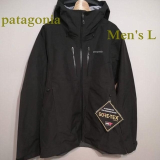 パタゴニア(patagonia)の新品 サイズL パタゴニア メンズ トリオレット ジャケット ブラック 黒(マウンテンパーカー)