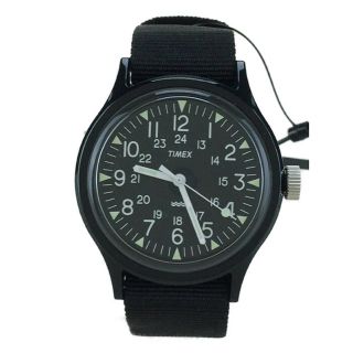 タイメックス(TIMEX)のTIMEX キャンパー ブラック 黒 black 新品未使用(腕時計(アナログ))