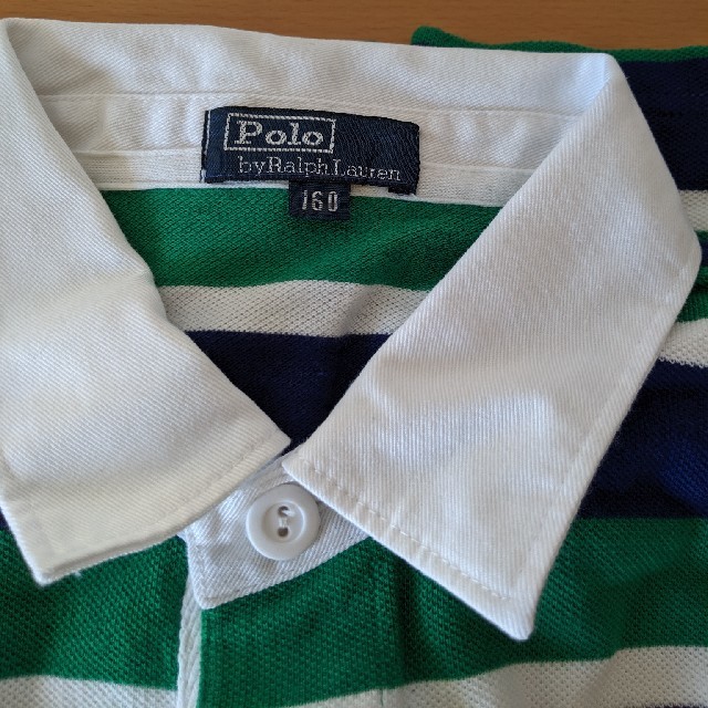 POLO RALPH LAUREN(ポロラルフローレン)のラルフローレン　ポロシャツ150 キッズ/ベビー/マタニティのキッズ服男の子用(90cm~)(Tシャツ/カットソー)の商品写真