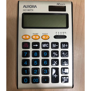 アウロラ(AURORA)の電卓 AURORA(オフィス用品一般)