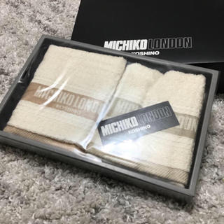 ミチコロンドン(MICHIKO LONDON)の新品 MICHIKO LONDON KOSHINO タオルセット 3セット(タオル/バス用品)