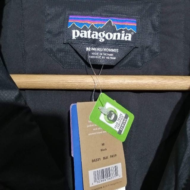 patagonia(パタゴニア)の新品 サイズM パタゴニア メンズ ストレッチ ナノ ストーム ジャケット 黒 メンズのジャケット/アウター(マウンテンパーカー)の商品写真
