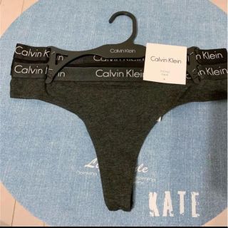 新品タグ付き★ Calvin Klein カルバンクライン　Tバック　３枚　S