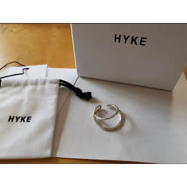 HYKE(ハイク)のHYKE ハイク シルバー イヤーカフ DOUBLE EAR CUFF レディースのアクセサリー(イヤーカフ)の商品写真