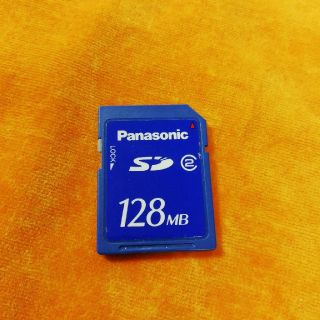 パナソニック(Panasonic)のSDカード 128MB(PC周辺機器)