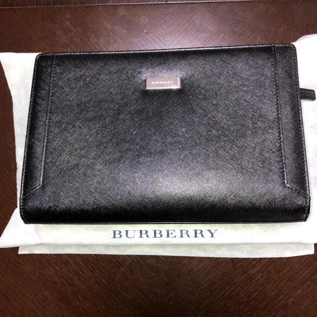 本物バーバリーBURBERRY本革レザーセカンドバック新品未使用品✨りょう様専用