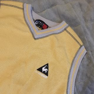 ルコックスポルティフ(le coq sportif)の古着 ニットベスト(ベスト)