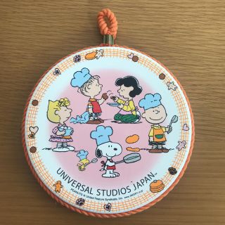 スヌーピー(SNOOPY)の【PEANUTS】スヌーピー 陶器製鍋敷き USJ(収納/キッチン雑貨)