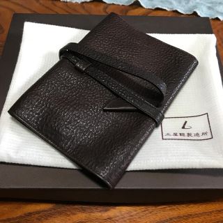 ツチヤカバンセイゾウジョ(土屋鞄製造所)のtaji 様 専用 土屋鞄製造所 新品 ブックカバー  レザー こげ茶(ブックカバー)